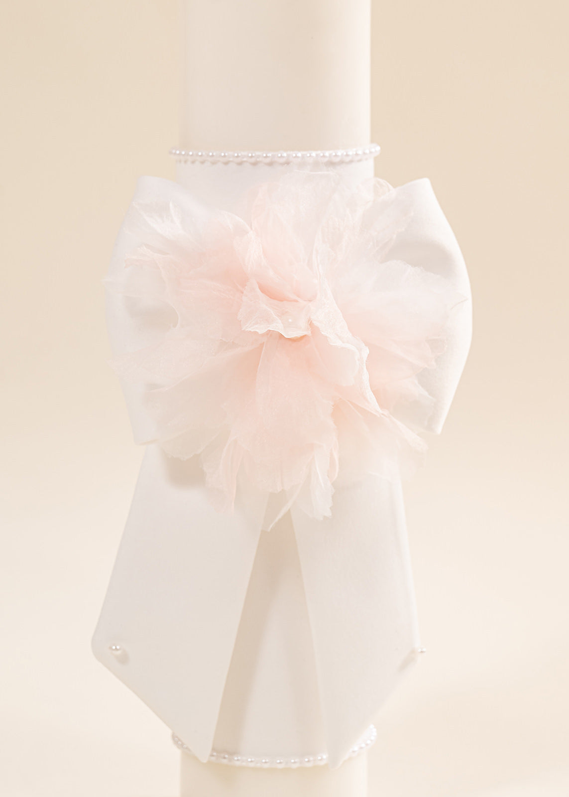 Set Botez Mia 3 Piese, Rochie, Trusou si Lumanare Personalizat Botez AnneBebe