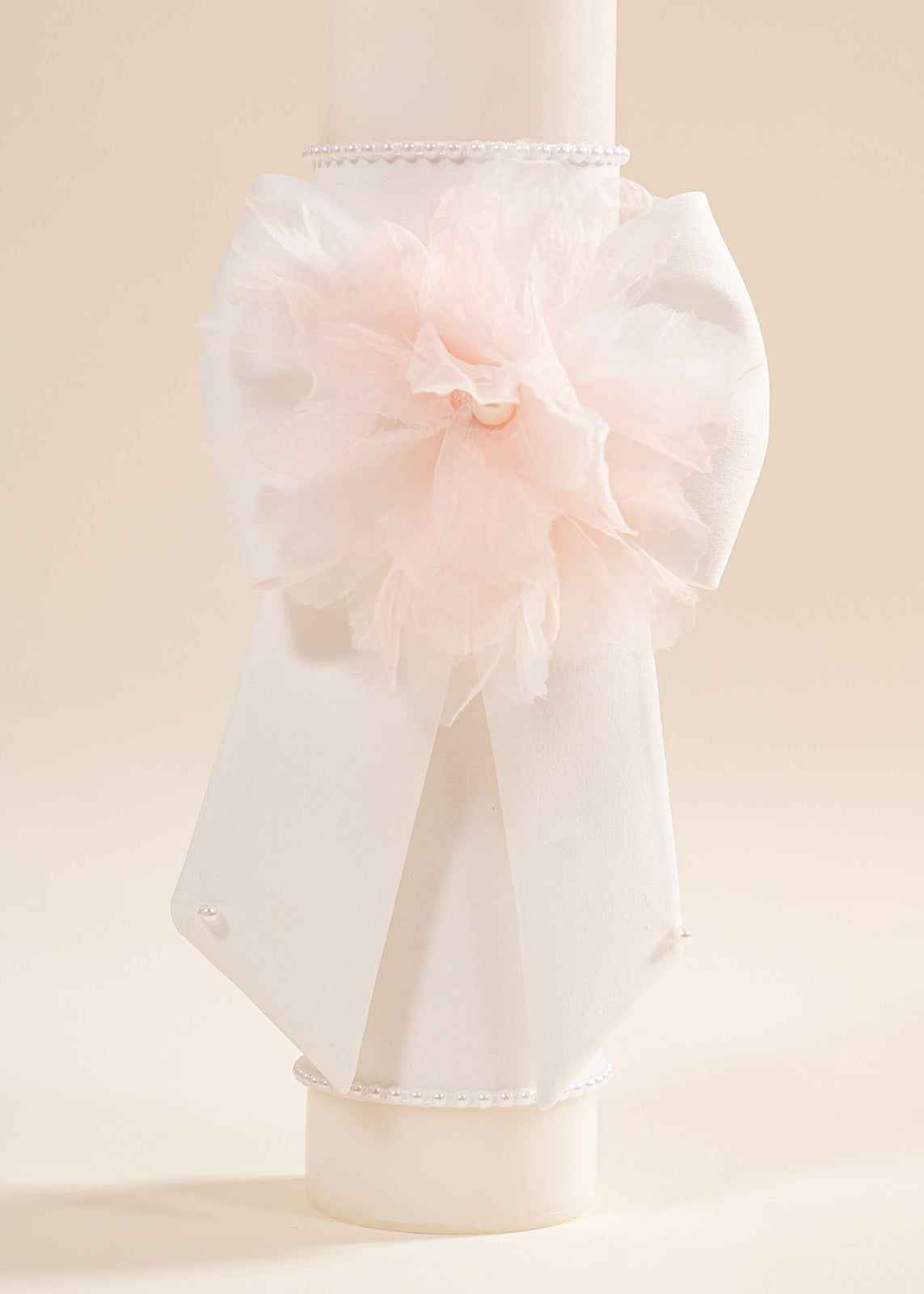 Set Botez Mia 3 Piese, Rochie, Trusou si Lumanare Personalizat Botez AnneBebe