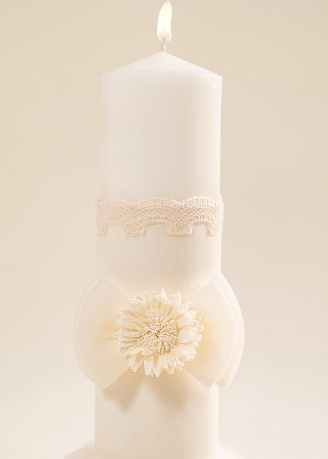 Set Botez Mira 4 Piese, Rochie, Trusou, Lumanare si Cufar Personalizat Botez AnneBebe