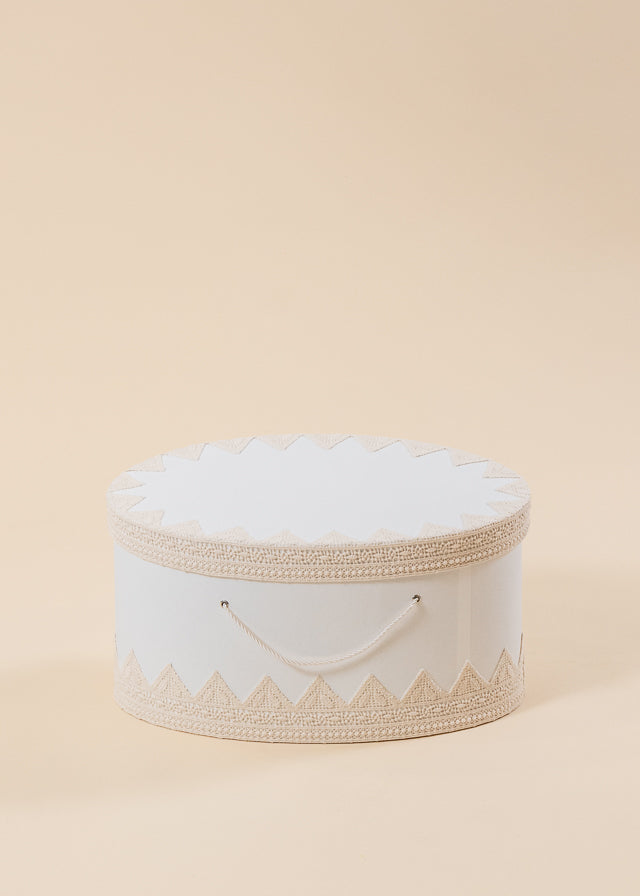 Otilia 3 Piece Baptism Set, Candle, Trunk and Personalized Chest AnneBebe