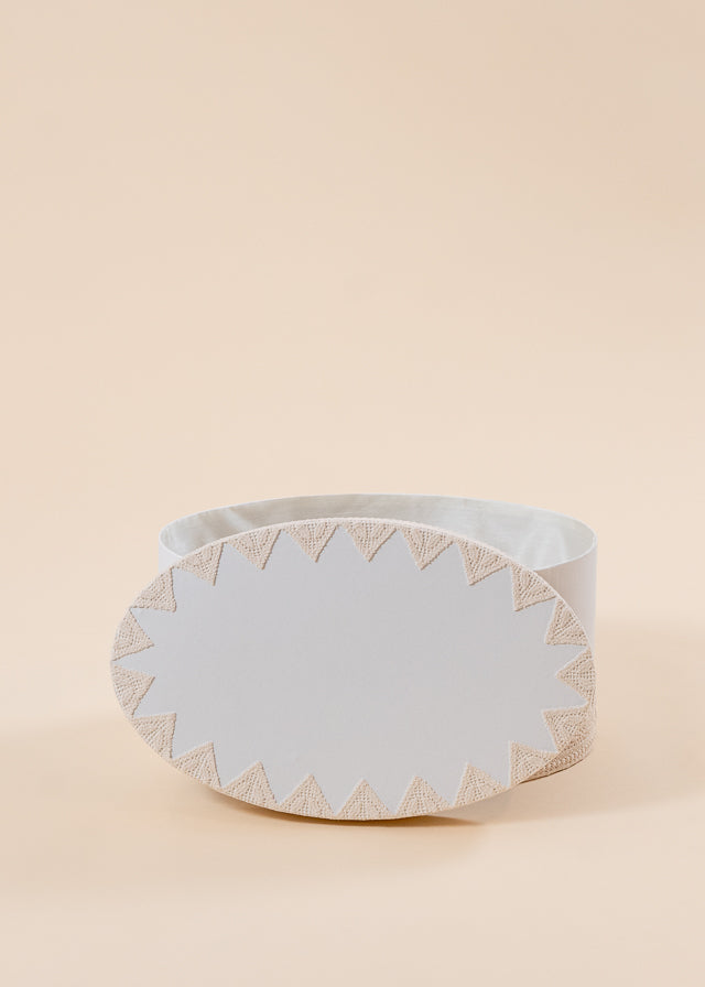 Otilia 3 Piece Baptism Set, Candle, Trunk and Personalized Chest AnneBebe