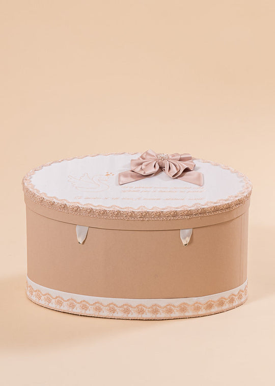 Cufar Vivienne Bej Funda Saten Si Broderie Lebada AnneBebe