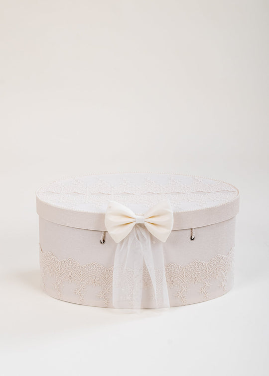 Cufar Raina Oval Dantela Capucino Pe Capac AnneBebe