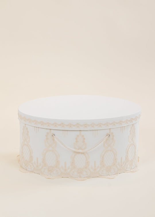 Cufar Georgia Crem Cu Dantela Capucino AnneBebe