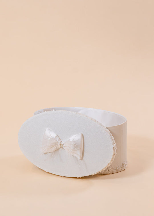 Cufar Amira Rotund Crem Dantela 3D