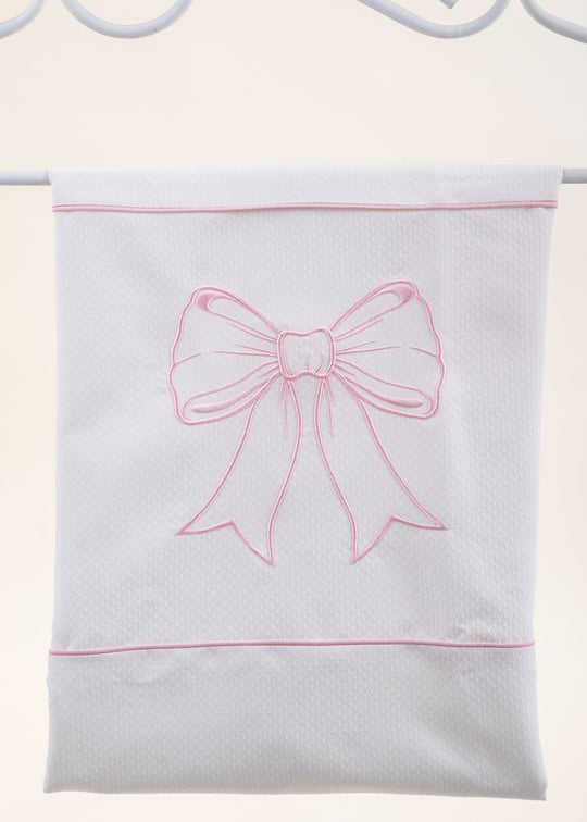 Pled Crem Cu Volanas  Cheder Si Broderie Fundita Roz AnneBebe