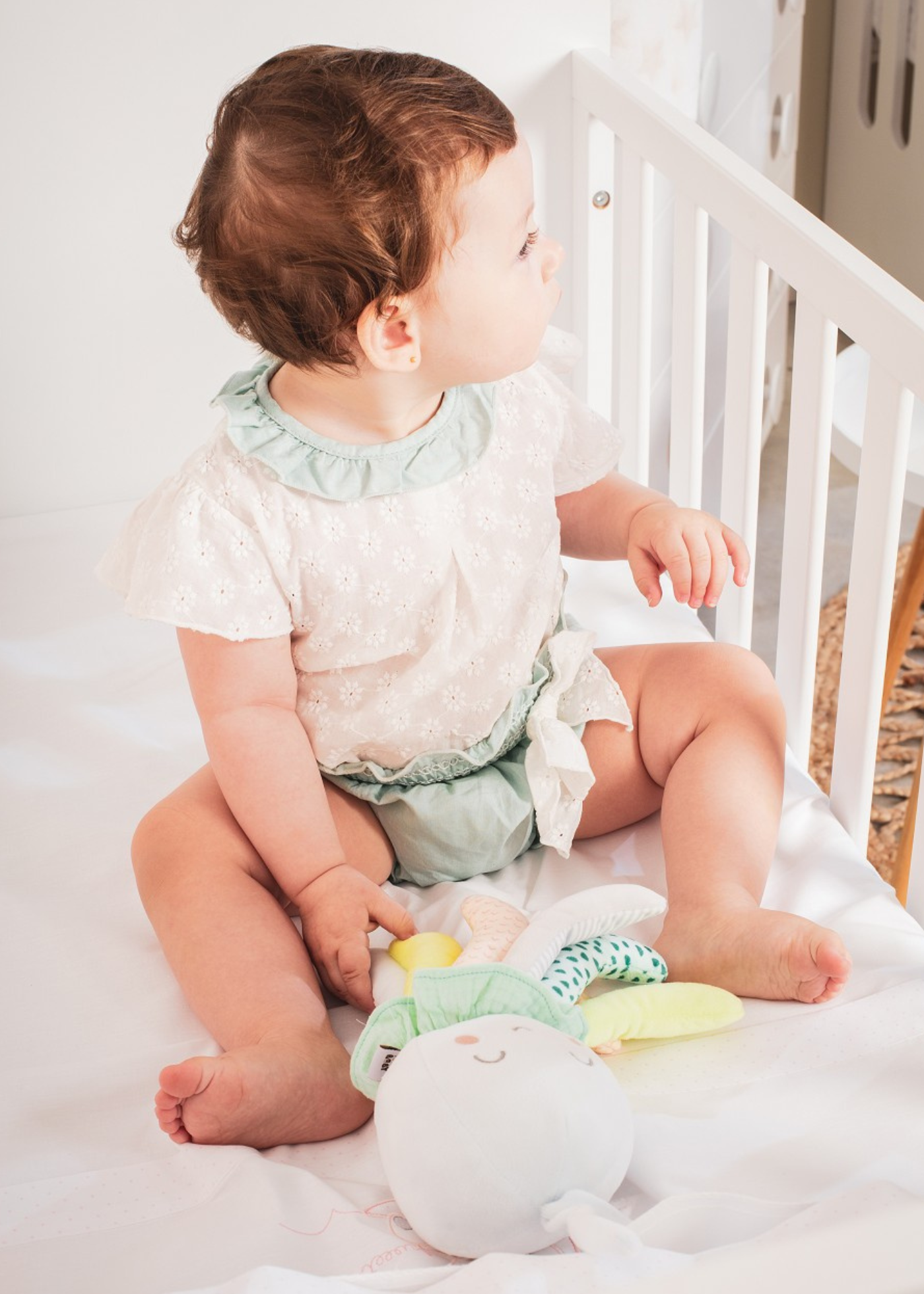 Jucarie Pus Caracatita Multicolora PUL07 Interbaby