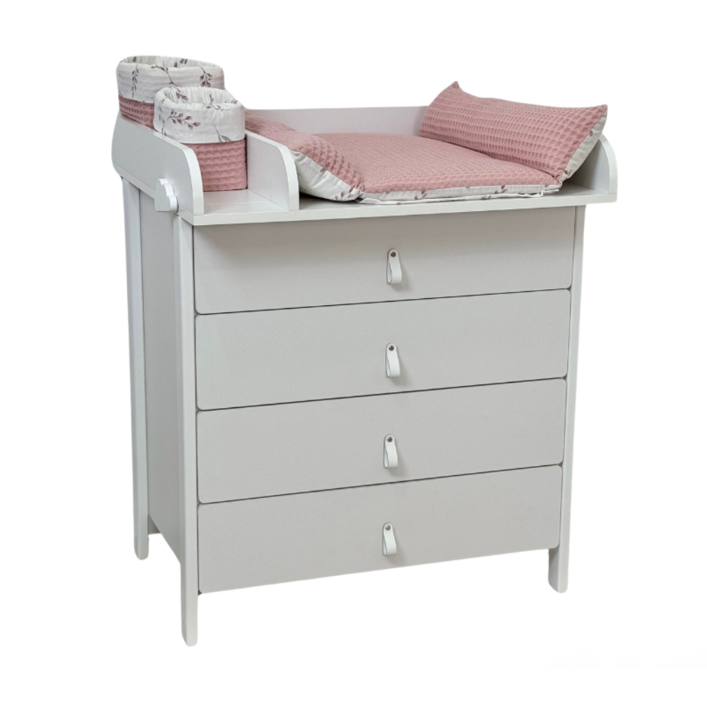 Ingvart Scandi Dresser with Changing Table 