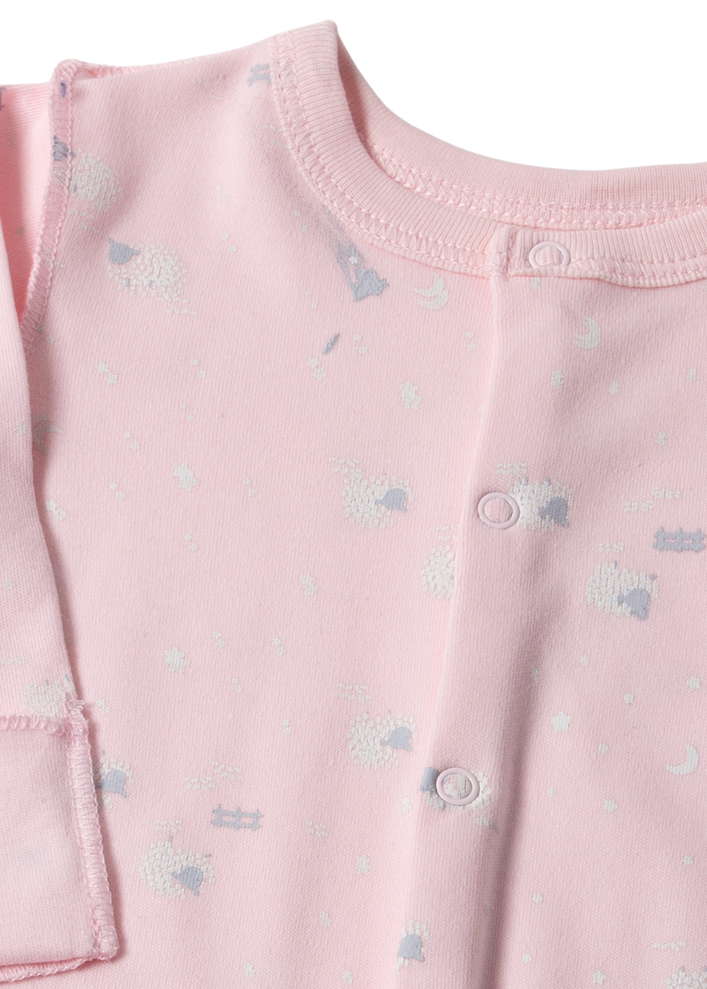 Set 10 Piese Maternitate Roz cu Oite Z1071 Bebetto