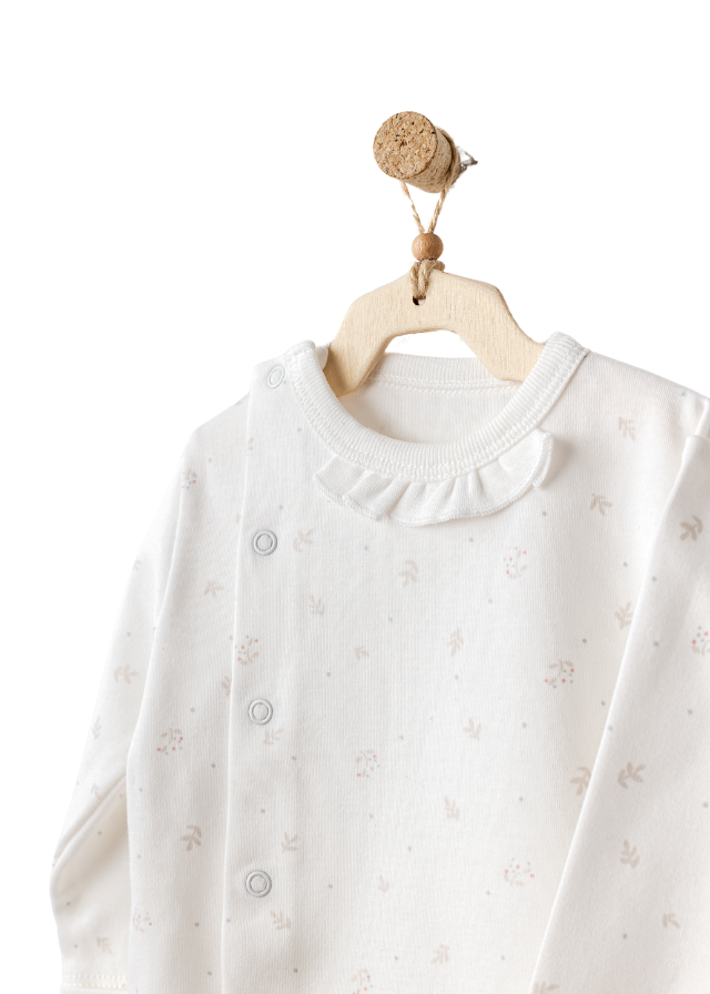 Set 10 Piese Maternitate Crem cu Verde AC25131 Andywawa