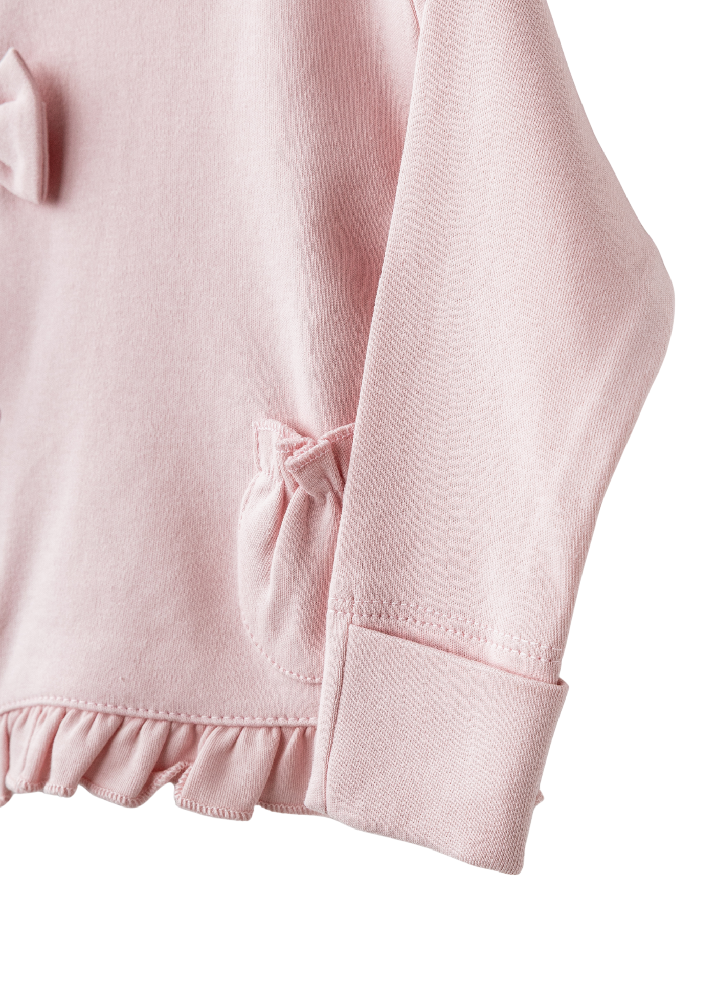 Set 10 Piese Maternitate Crem cu Roz Imprimeu Baloane AC25551 Andywawa