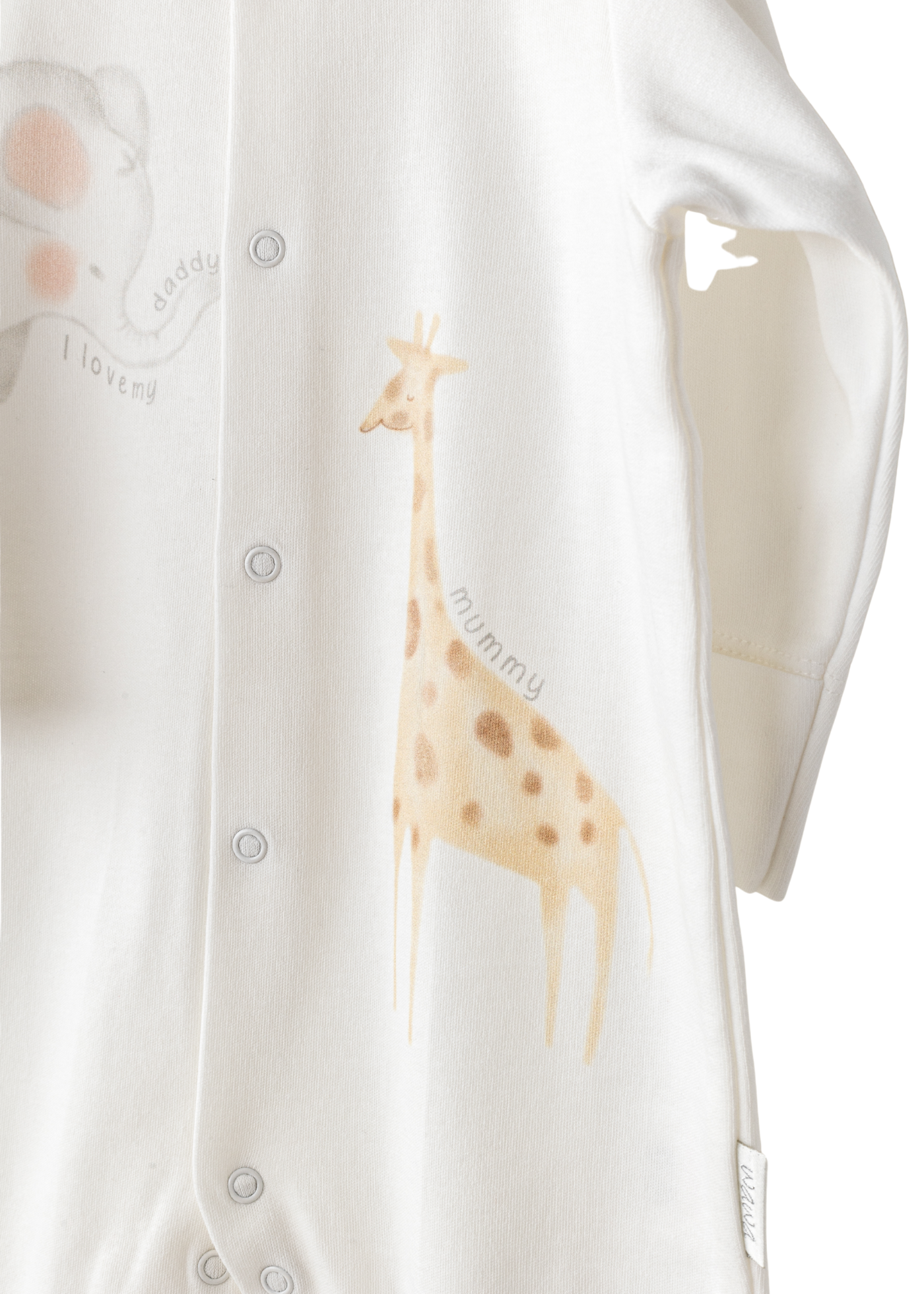 Set 10 piese Maternitate Crem cu Roz cu Elefant AC25501 Andywawa