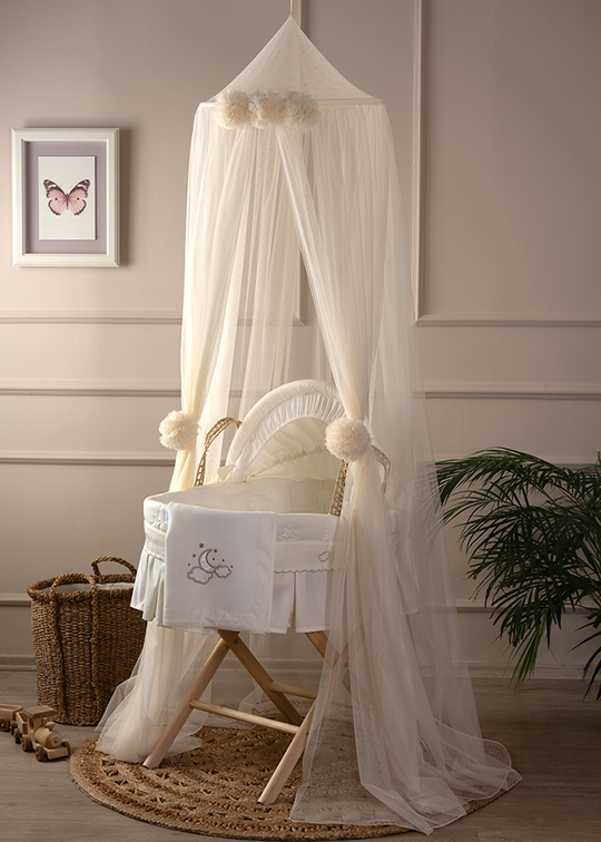 Baldachin Cu Suport Crem Grek 2x6 m 0691 FUNNABABY