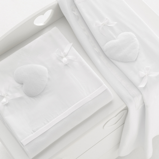 Pătura Bumbac Patut Bebe Dolce Alba Erbesi