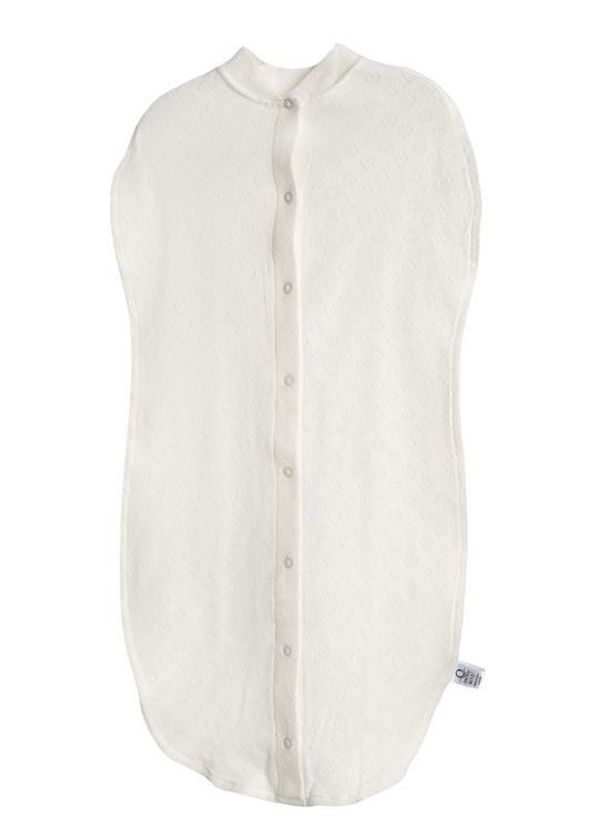 Sac de Dormit Nou-Nascut Crem din Bumbac Impregnat cu Lanolina MOM-60 Momykeep