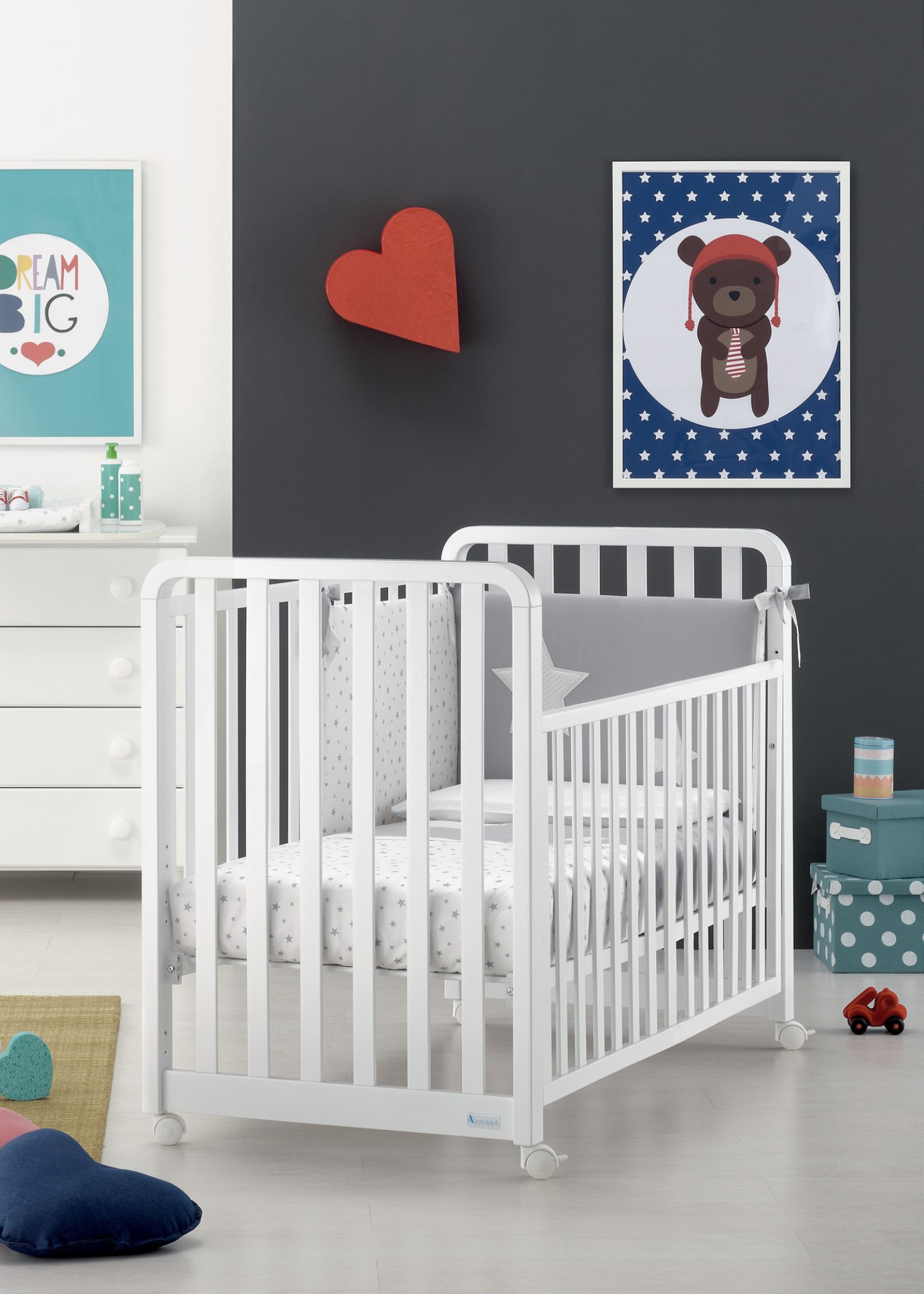 Pilota si Aparatoare Patut Glam Azzurra