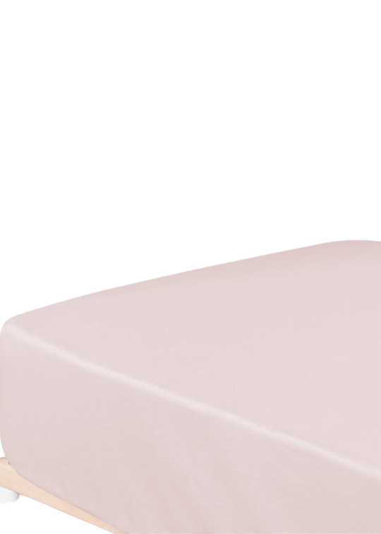 Cearceaf cu Elastic Roz pentru Patut 60x120 cm D00824 Don Algodon