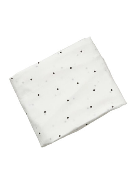 Crib Mattress Cover 120X60cm Cream Babies With Cotton Dots DOTS – 1070-1002-001 Dada&amp;Rocco