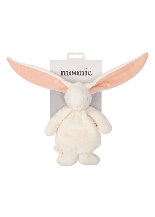 Jucarie Senzoriala Iepuras Roz Sensory Bunny Powder Moonie