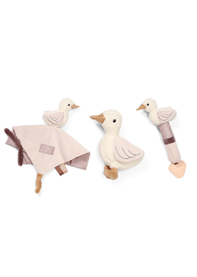 Cream Duck Squeaky Toy Zoe 1555 BabyOno