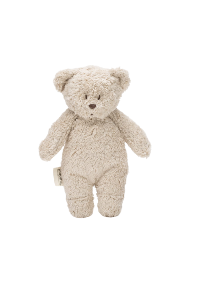 Jucarie Senzoriala Bumbac Organic Ursulet Bej Sand Moonie