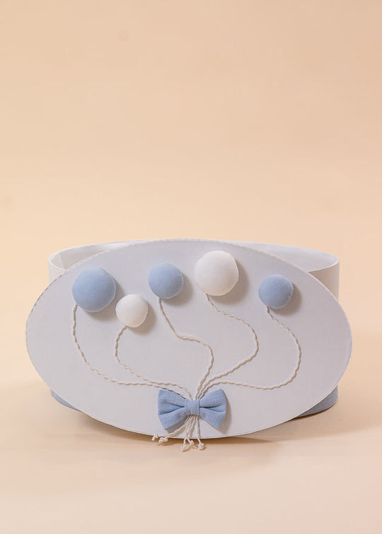 Cufar Gabriel Oval Crem Cu Baloane AnneBebe