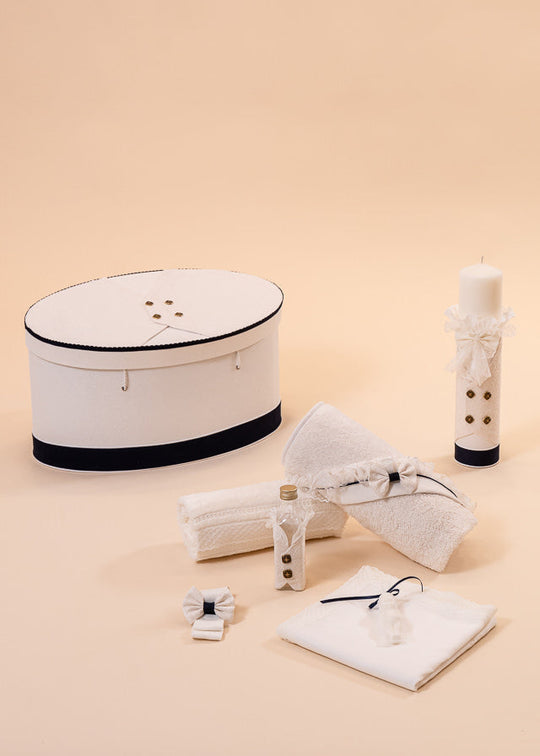 Set Print 3 Piese, Lumanare, Trusou si Cufar AnneBebe