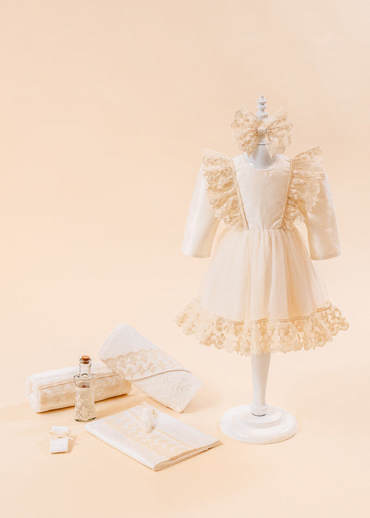 Set Botez Ilona 2 Piese Rochita si Trusou AnneBebe