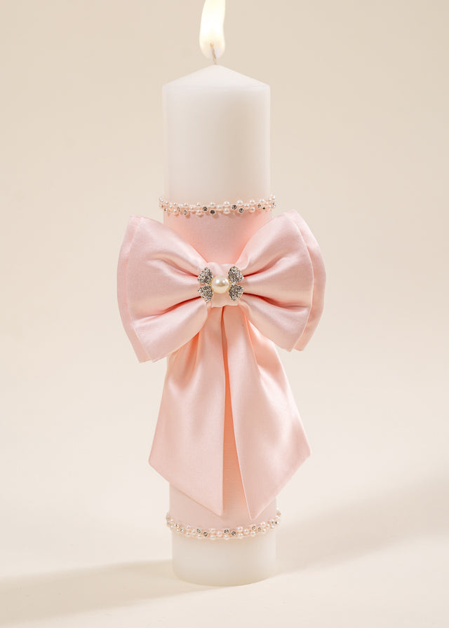 Lumanare Funda Dubla Roz AnneBebe