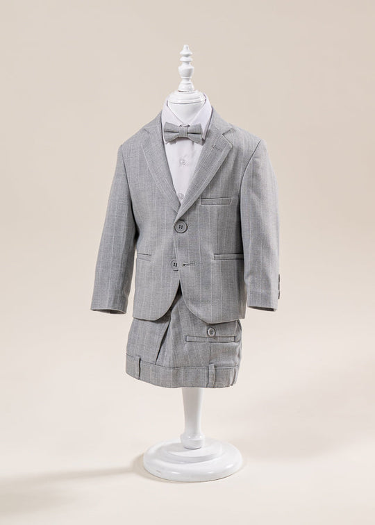 Elegant Boys Gray Suit 1813 1814 LaKids