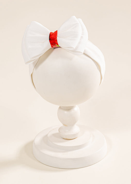 Bentita Marilena Funda Crem Cu Rosu Bumbac AnneBebe