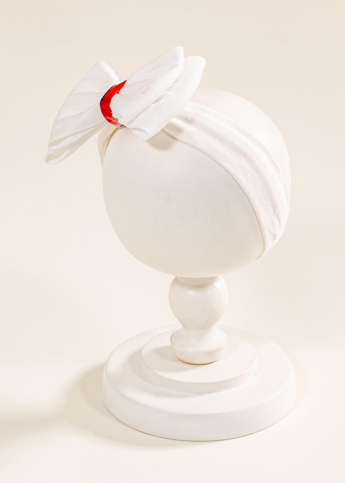 Bentita Marilena Funda Crem Cu Rosu Bumbac AnneBebe