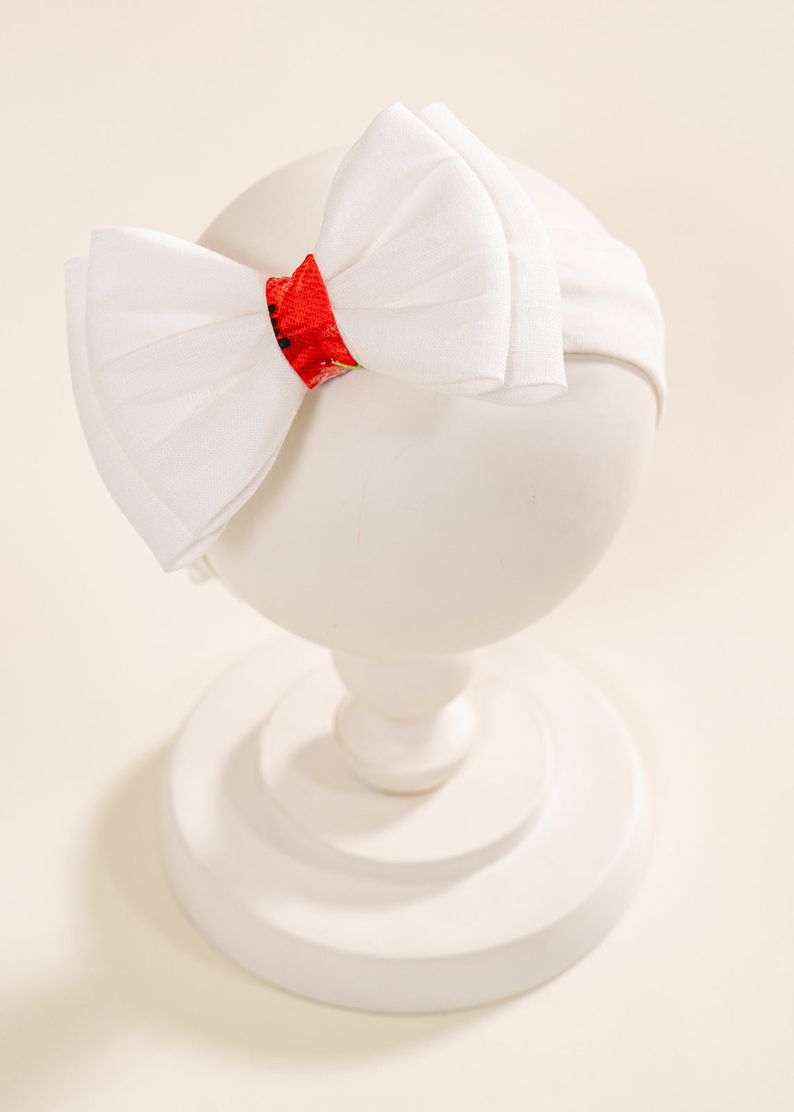 Bentita Marilena Funda Crem Cu Rosu Bumbac AnneBebe