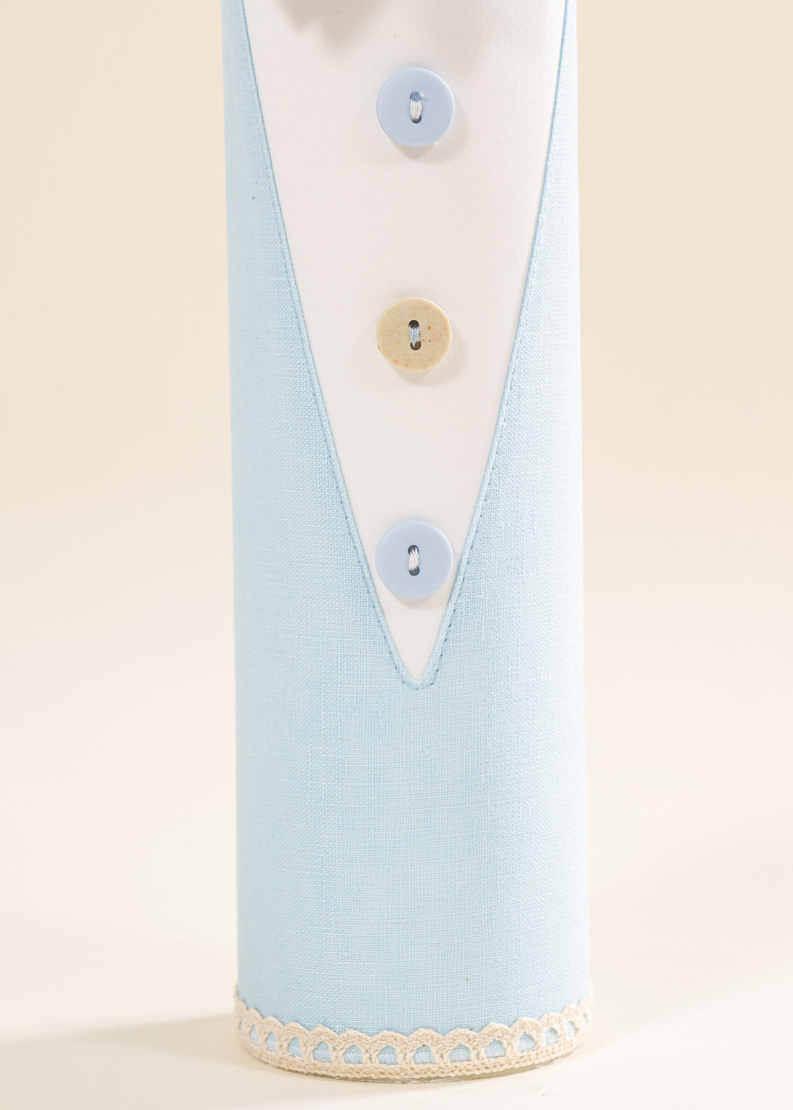 Set Botez Andrew 2 Piese  Lumanare Trusou  Personalizat Botez AnneBebe