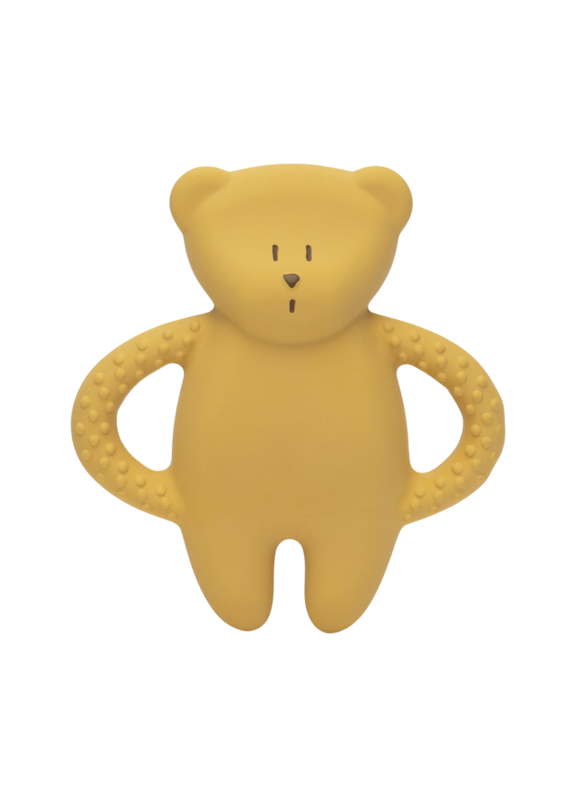 Jucarie Dentitie Ursulet Latex Natural Pur Natural Bear Honey Moonie