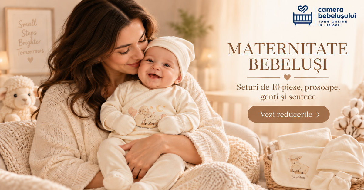 Produse pentru maternitate, viitoare mamici si nou-nascuti - Camera Bebelusului