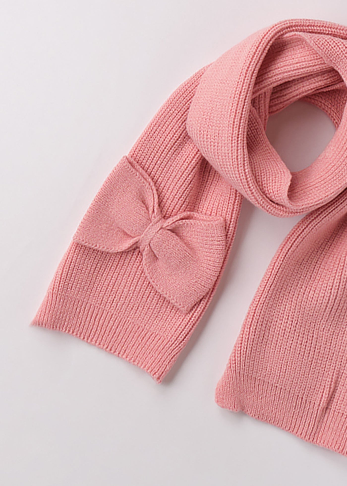 Set Fetite Caciula Si Fular Roz Cu Funda 0.F912/00 Sarabanda