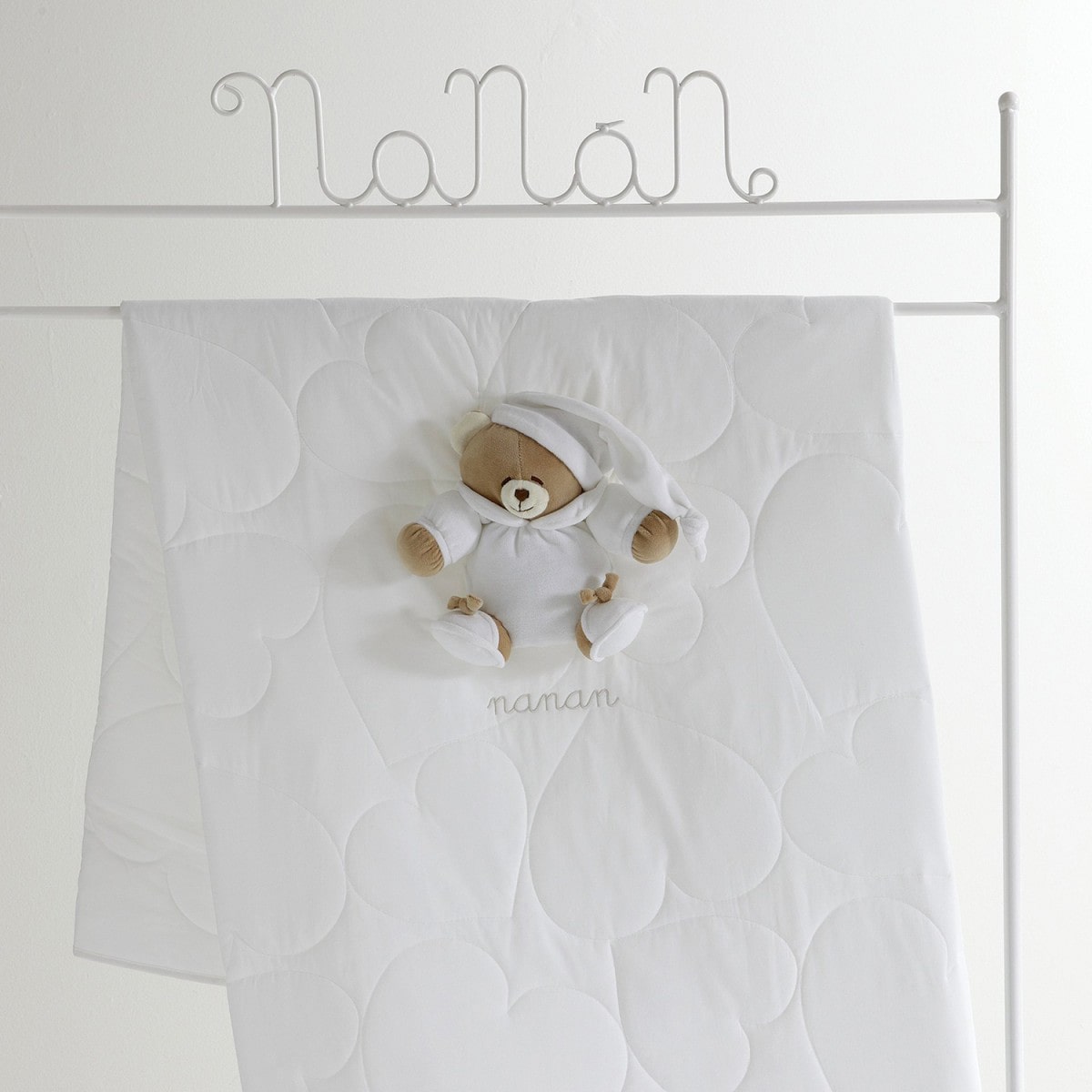 White Tato bed sheet 100x150 cm