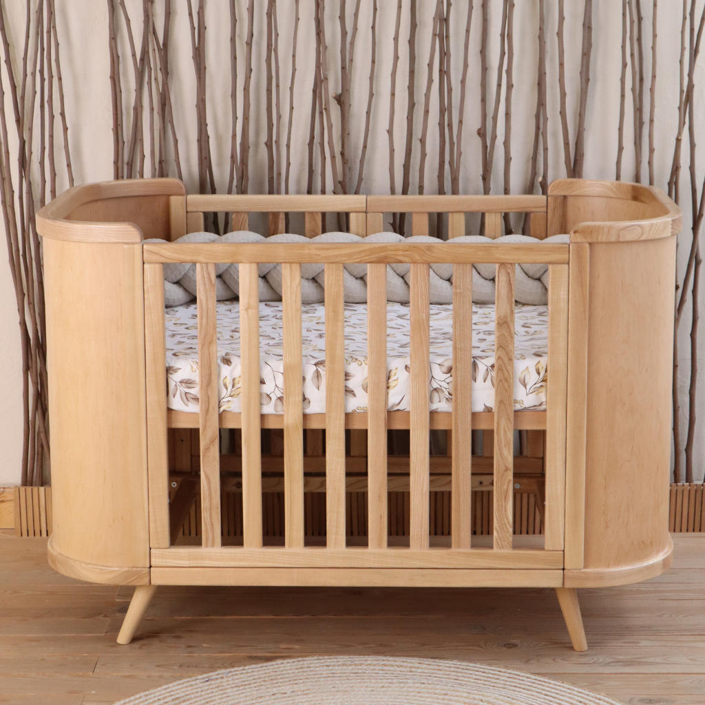 Patut bebelusi evolutiv cosleeper lemn Natur Boho Simplu culoar Natural Ingvart