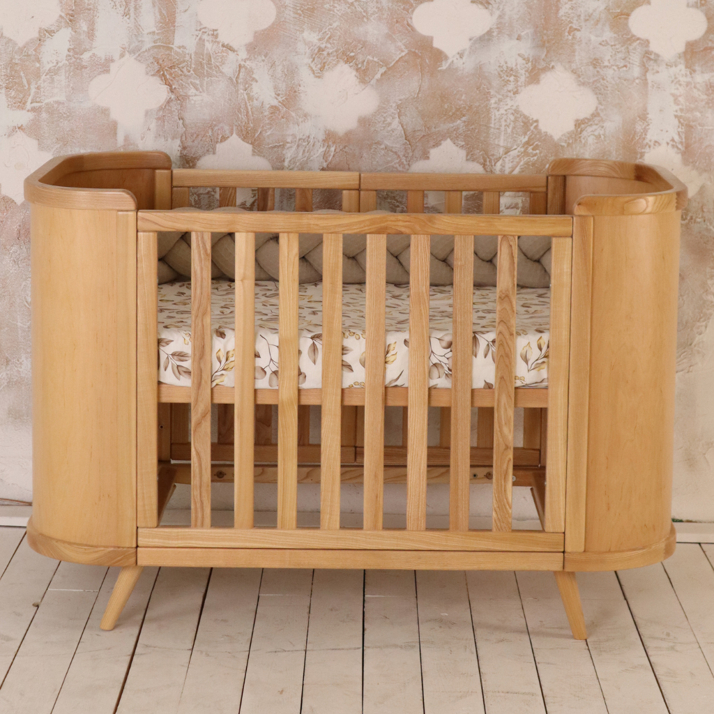 Patut bebelusi evolutiv cosleeper lemn Natur Boho Simplu culoar Natural Ingvart