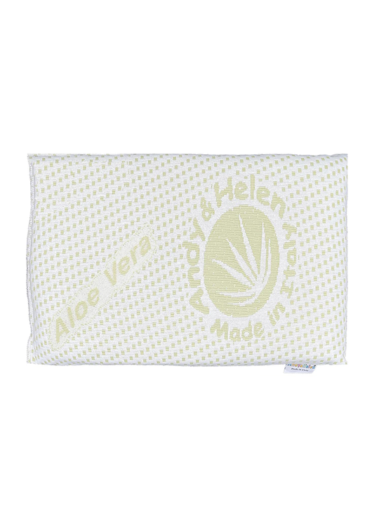 White Aloe Vera Anti-Suffocation Pillow for Cribs 45x32x3 cm – A011A Andy&amp;Helen Italia