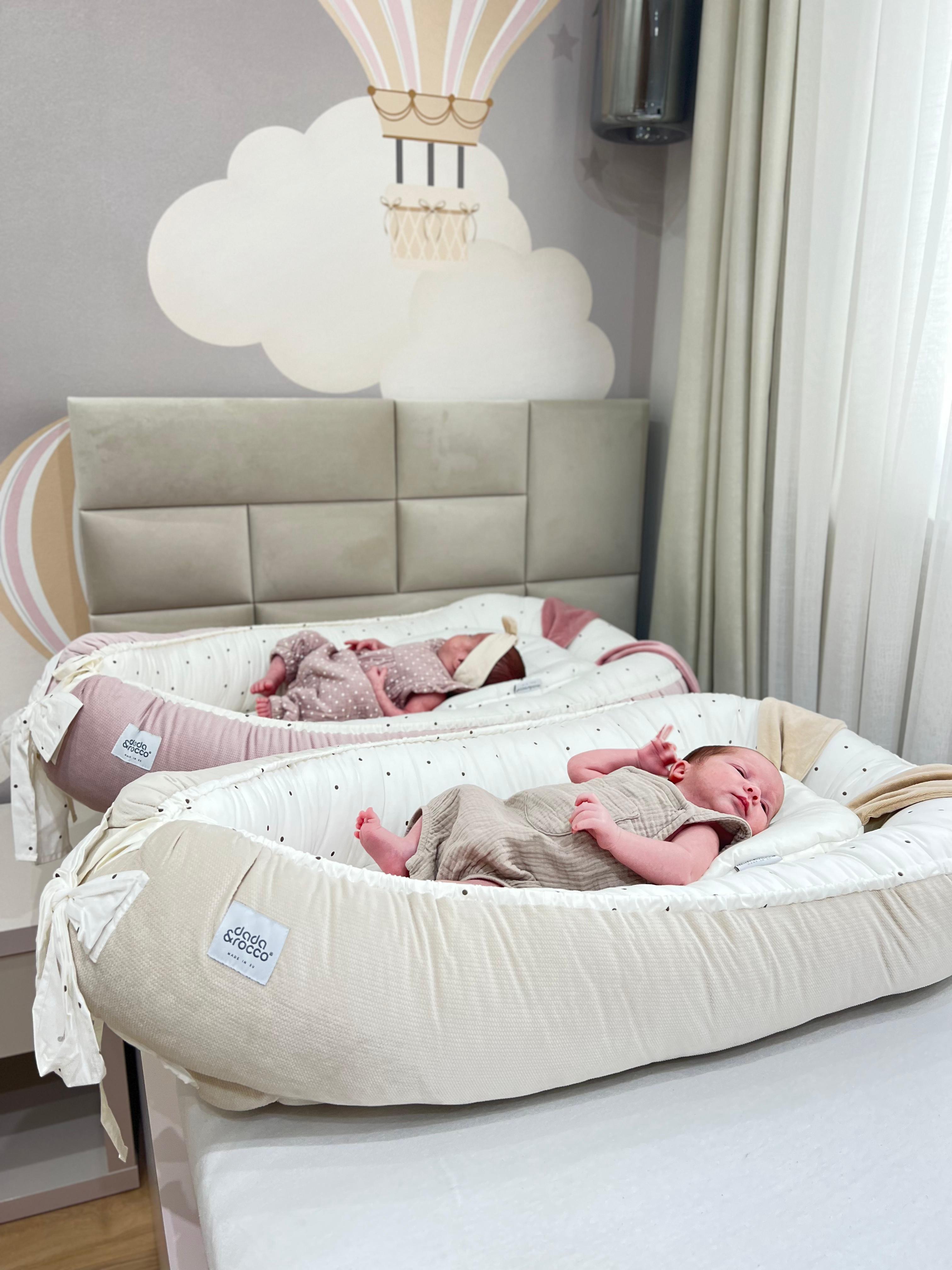 Babynest Bebe Fetite Antialergic Velvet Roz Pudra Picouri