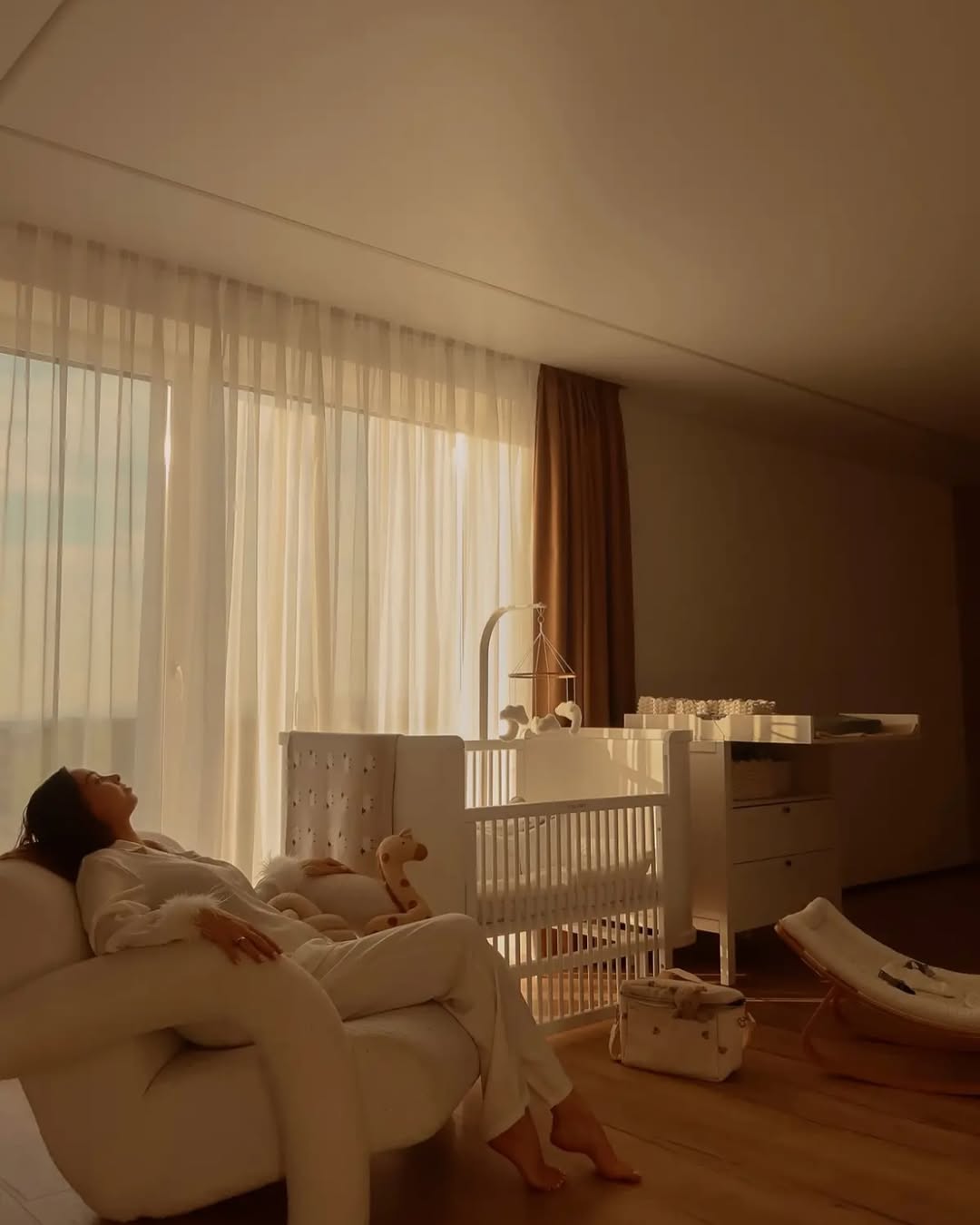 Patut Evolutiv Cosleeper Lemn Alb Boho Simplu Ingvart