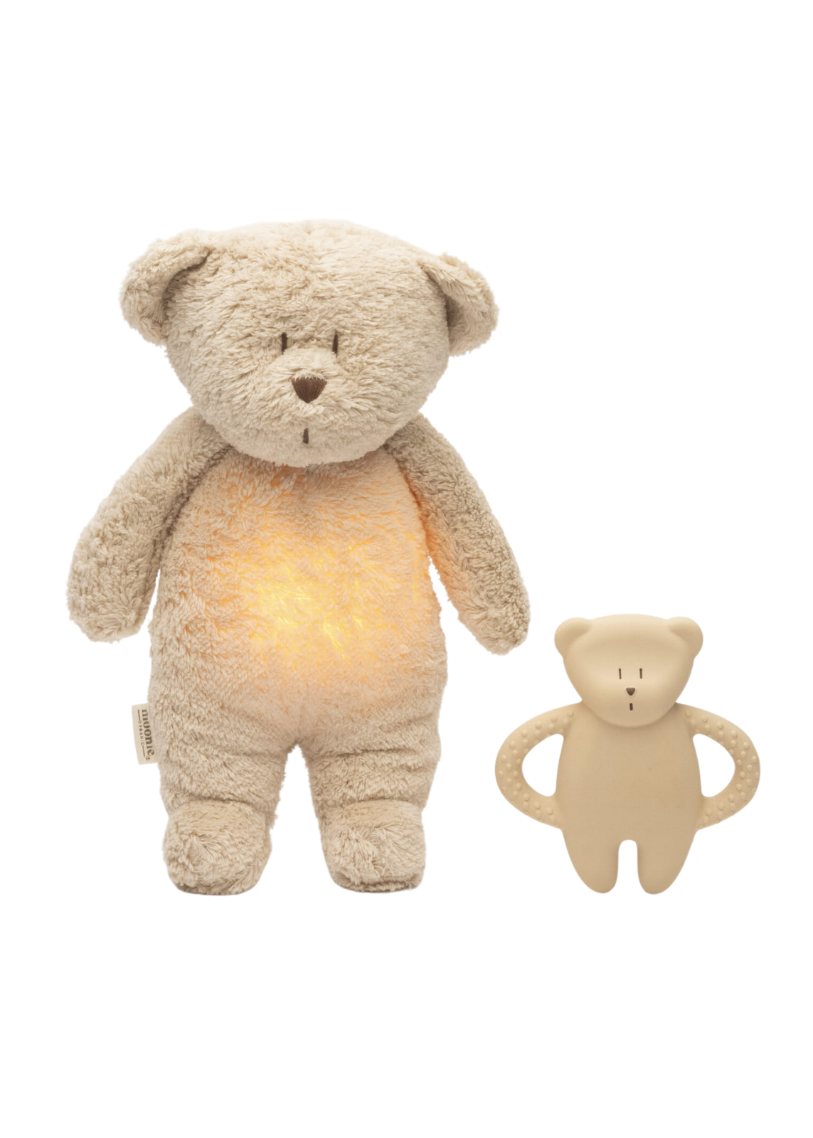 Jucarie Dentitie Ursulet Latex Natural Pur Natural Bear Sand Moonie