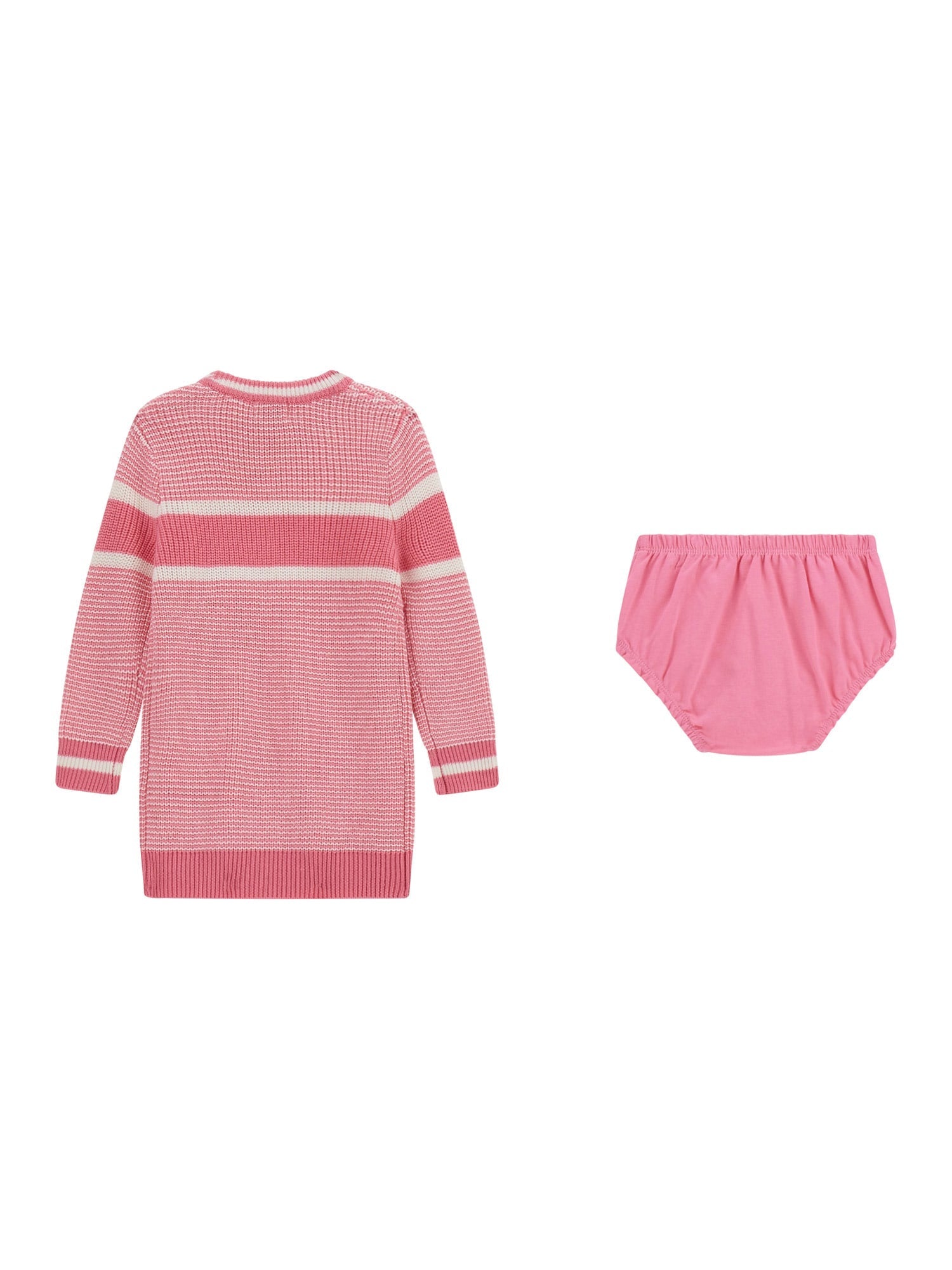 Rochie Tricotata Roz cu Maneca Lunga si Chilotel A5YK04 Z3Oj0 G6N3 Guess