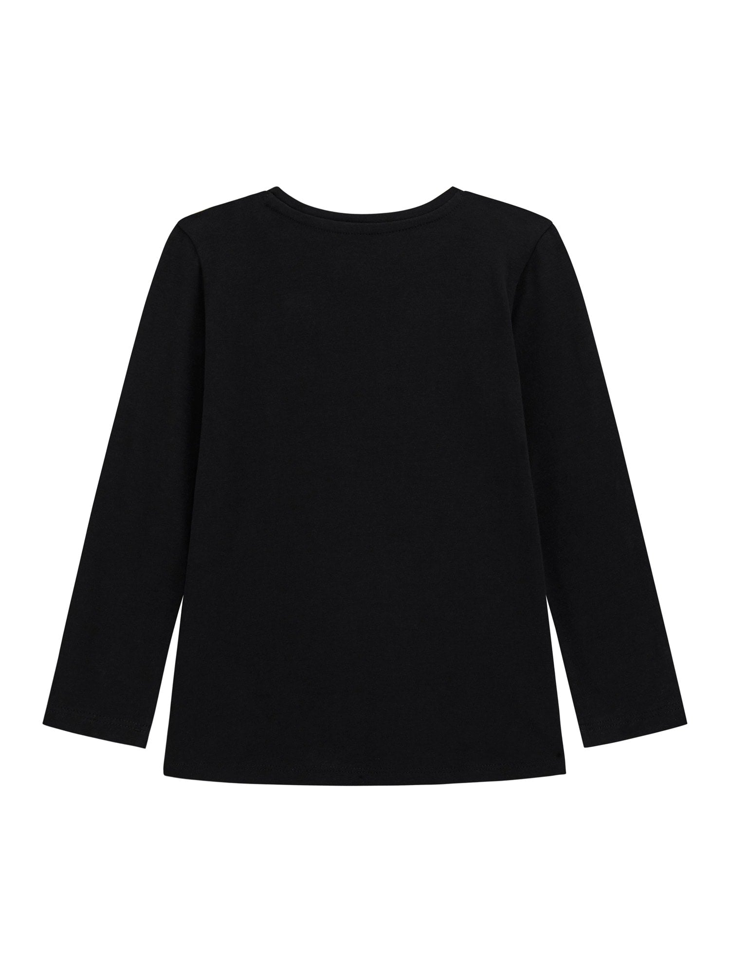 Bluza Neagra cu Maneca Lunga cu Logo Multicolor K5YI10 K6YW4 JBLK Guess