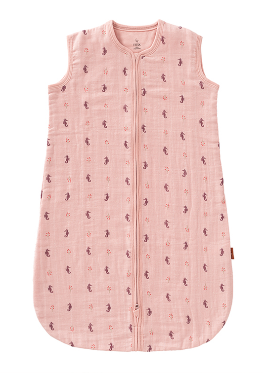 Sleeping Bag 0-6 Months Pink With Seahorses 60 cm - 0.7 TOG F705-16 Momykeep