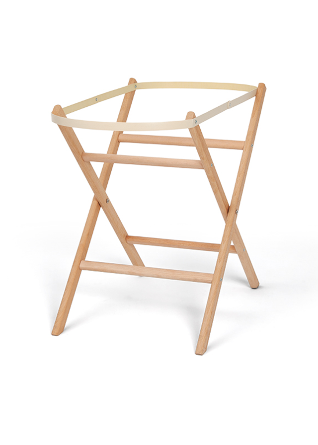 Suport Din Lemn Natural Pentru Cosulet Bebe 65 cm 9026 FUNNABABY