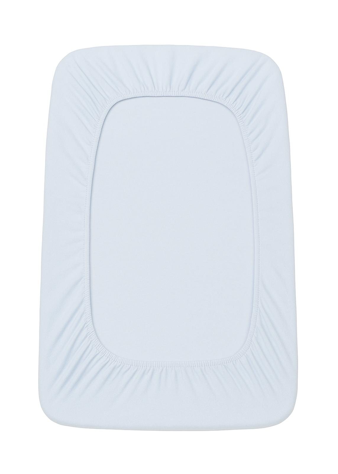 Baby Crib Sheet With Elastic Blue 120x60cm / 127x63cm – 003 Andy&amp;Helen Italia