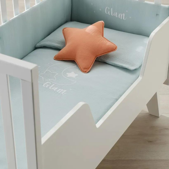 Kit Accesorii Usa Montessori pentru patut Azzurrra